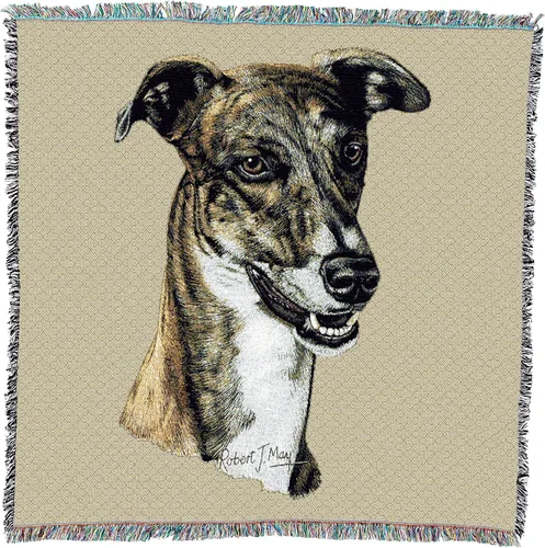 Vista 17 de Pure Country Weavers Robert May - Manta cuadrada para regazo de sabuesos afganos, regalo para los amantes de los perros, manta de tapiz tejida