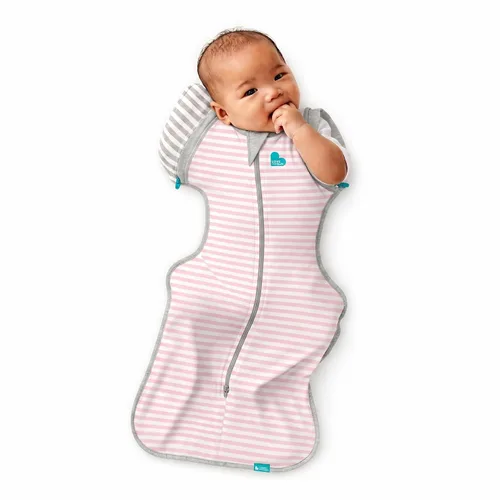 Vista 19 de Love to Dream Swaddle Up 2-in-1 Transition Bag 1.0 TOG, 8-13 lbs, Olive Big Sky Charcoal