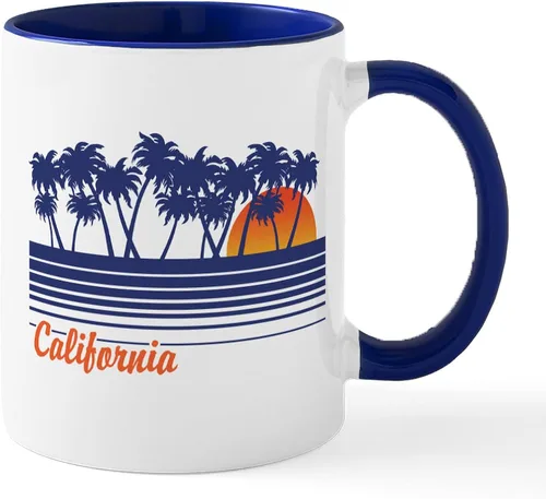 Vista 7 de CafePress Taza de café de cerámica de 11 oz (11.0 fl oz) de San Francisco Blanco - Taza San Francisco