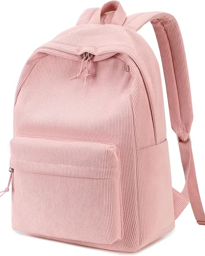 Vista 28 de BTOOP Mochila escolar para adolescentes, mochila grande de pana ligera, para niñas, niños, casual, escuela secundaria, universidad, Mochilas Daypack