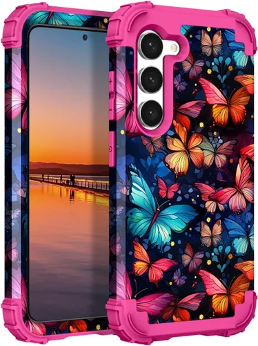 Vista 97 de Hocase Funda para Samsung Galaxy S26 Ultra, mandala beige