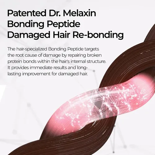 Vista 7 de Dr.Melaxin Bondex Champú remodelador de proteínas con aceite de argán Fortalecimiento de queratina y péptidos Bonder Reparación del cabello