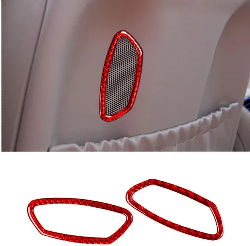 Vista 12 de ontto Accesorios de coche Fibra de carbono Exterior Cuerpo Frente Decoración Pegatinas Fit para Mercedes-Benz CLS C219 2004-2009 Negro