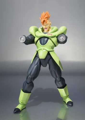 Vista 7 de Bandai Tamashii Nations SH Figuarts Android 16" Dragon Ball Z" figura de acción