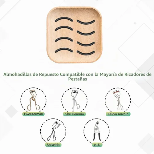 Vista 4 de Rizador de pestañas para ojos con capucha euramericano, asiático, rizado C