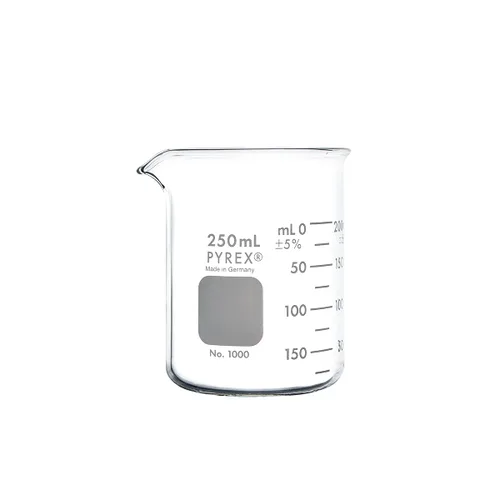 Vista 9 de PYREX Griffin - Vaso de precipitados de vidrio de borosilicato, vaso de precipitados de medición graduado de forma baja con pico, cristalería