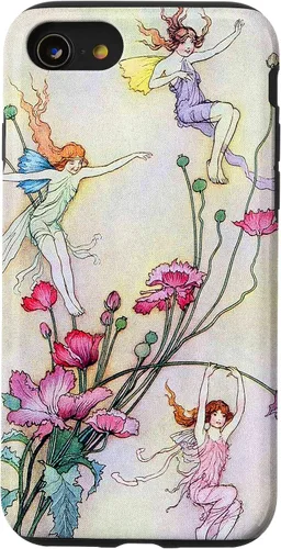 Vista 8 de Carcasa para iPhone 12, diseño de flores de baile de Warwick Goble