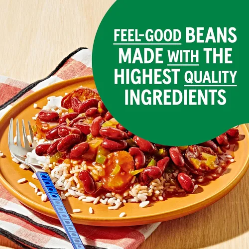 Vista 5 de BUSH'S BEST Frijoles de riñón de color rojo oscuro orgánico enlatados de 15 onzas, fuente de proteína y fibra a base de plantas, bajos en grasa, sin