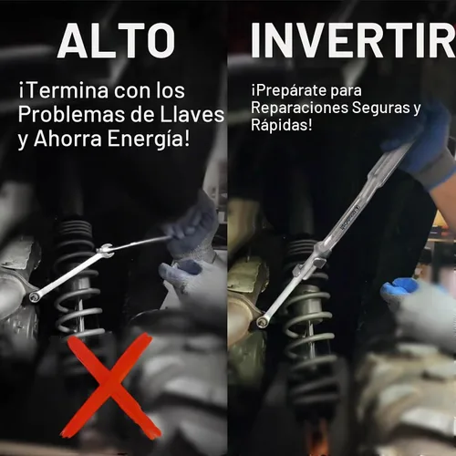 Vista 2 de Barra de herramientas extensora de llave de 13.5 pulgadas con orificio cuadrado de 1/2 pulgada