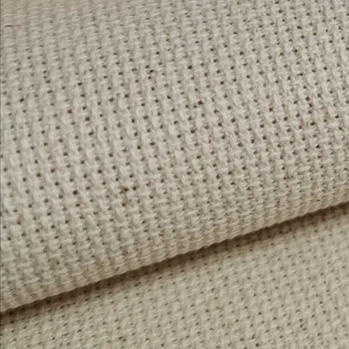Vista 7 de KCS 59" x una yarda 18 Ct Counted algodón Aida tela de punto de cruz (blanco antiguo)