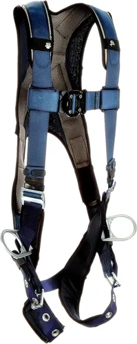 Vista 4 de 3M DBI-SALA ExoFit Plus Comfort Arnés de posicionamiento estilo chaleco 1140040, XL, azul, 1 EA