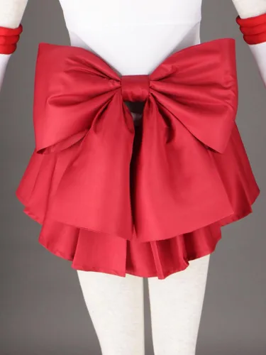 Vista 9 de OURCOSPLAY Conjunto de 6 piezas de disfraz de cosplay de Hino Rei para mujer