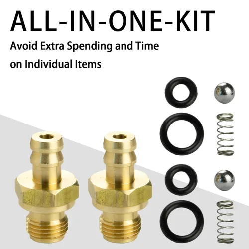 Vista 5 de Kit de inyector de jabón químico para lavadora a presión, repuesto para 308452002, 190593GS, compatible con Troy-Bilt 020200, 020207, 020208, 020241
