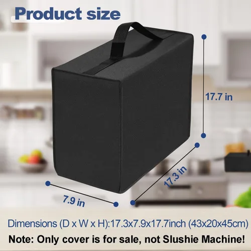 Vista 4 de Inoviva - Cubierta para máquina de granizado INOVIVA para máquina de granizado INOVIVA, resistente al agua, para máquina de granizado INOVIVA de 88