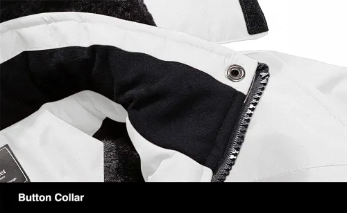 Vista 4 de MAGCOMSEN - Chaqueta de invierno para hombre, impermeable, abrigada, con forro polar y múltiples bolsillos