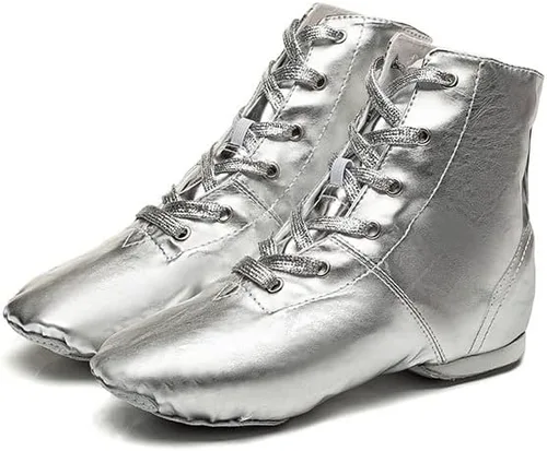 Vista 2 de Zapatos de baile de jazz para mujer, botines de baile para hombre