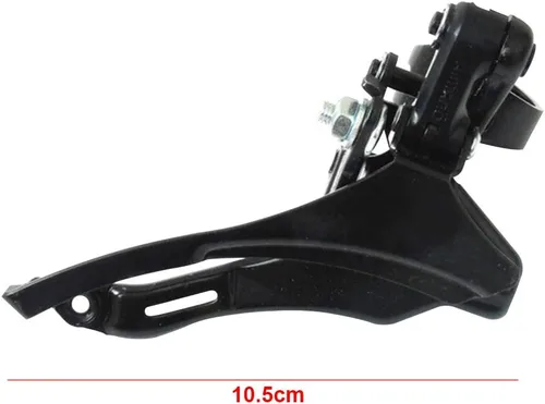 Vista 7 de Tookie Desviador delantero de bicicleta, desviador universal de bicicleta, cambiador de velocidad de acero TZ 30 Accesorios de repuesto