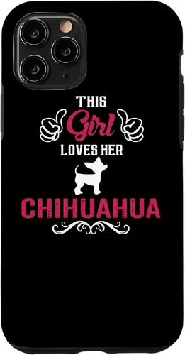 Vista 10 de Funda para iPhone 15 This Girl Loves Her Chihuahua Dog Mom