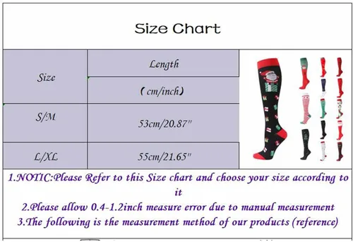 Vista 2 de Calcetines de compresión para mujeres y hombres 20-30 mmhg-calcetines de soporte de circulación (4 pares) - El mejor apoyo para enfermeras, correr