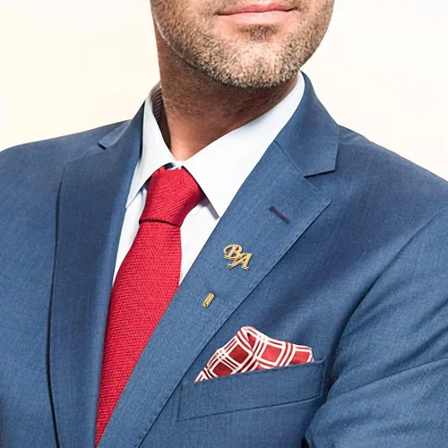 Vista 4 de Broche de nombre personalizado para mujer, alfileres de traje para hombres con letras de monograma, broche personalizado de solapa para hombres