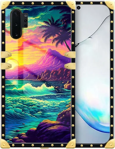 Vista 159 de Funda compatible con Samsung Galaxy S10 4G, TPU suave de lujo y parte trasera de policarbonato duro para niñas y mujeres, funda protectora a prueba