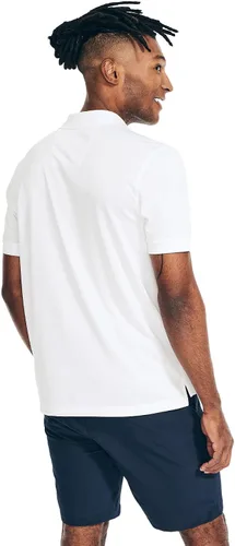Vista 100 de Nautica playera polo clásica de mangas cortas, color sólido, para hombre