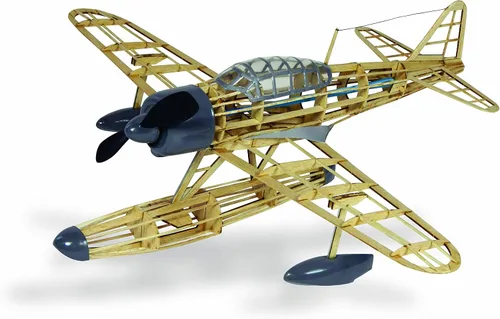 Vista 2 de Guillow's Nakijima A6M2-N Rufe Kit modelo pequeño
