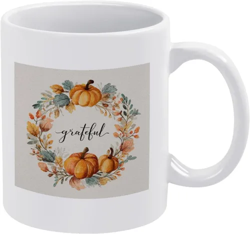 Vista 17 de Golden Retrievers with Pumpkins And Leaves Coffee Travel Mug Thanksgiving Autumn Halloween Milk And Tea Ceramic Cup Fathers Day Dad Gifts from
