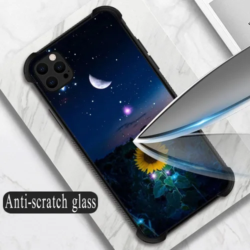 Vista 5 de ZHEGAILIAN Funda compatible con iPhone 13 Pro, funda protectora de TPU suave antideslizante reforzada con cuatro esquinas a prueba de golpes