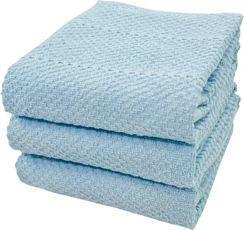 Vista 25 de Serafina Home Toallas de cocina de tamaño grande de color sólido negro: paño de 100 % algodón suave para limpieza y secado absorbente, con ribete