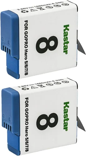 Vista 5 de Kastar Paquete de 1 batería de repuesto AHDBT-801 para GoPro HERO8 Hero 8, AHDBT-801, AHBBP-801, HERO7 Hero 7, AHDBT-701, AHBBP-701, HERO6 Hero 6