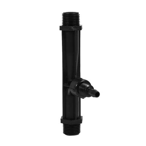 Vista 2 de Dispositivo de inyectores de fertilizante Venturi de riego Tubo de agua de jardín, inyectores mezcladores Kit de riego de tubo de plástico de riego