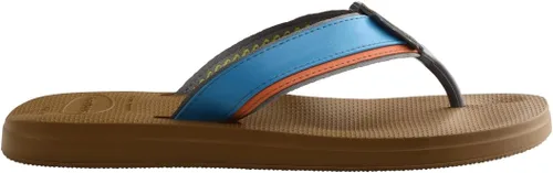Vista 3 de Havaianas Sandalia Urban Tech unisex con correa ancha, color bronce, 1112 W, 932.8 ft, bronce
