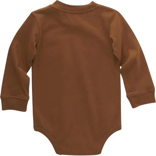 Vista 2 de Carhartt - Body para bebé, unisex, manga larga, con bolsillo
