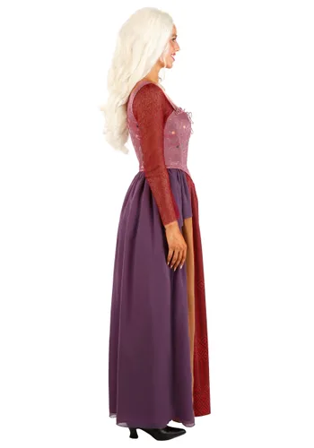 Vista 4 de Disfraz Deluxe Mujer Disney Sarah Sanderson de Hocus Pocus Multicolor