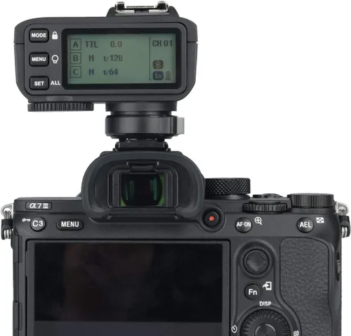 Vista 7 de Godox Disparador de flash inalámbrico X2T-S 2.4G TTL para Sony A7III A7RIV
