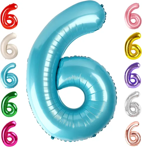 Vista 110 de Globos del números 0 de 40 pulgadas para formar los números 10, 20, 30, 40, 50, 60, 70, 80, 90, 100, para decoración de cumpleaños, bodas, eventos
