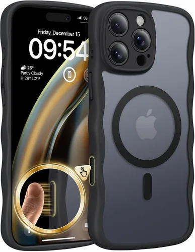 Vista 36 de TAURI Funda para iPhone 16 para mujeres y niñas, con control de cámara, [compatible con Masafe], funda Wave para iPhone 16 de 6.1 pulgadas