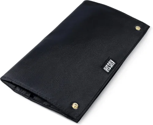 Vista 3 de KUSSHI Bolsa de Maquillaje y Cosméticos Lavable para Viaje, Negro