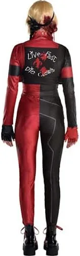Vista 2 de amscan Harley Quinn Halloween Costume for Adults Suicide Squad 2 Includes Top and Pants