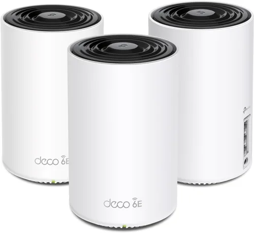 Vista 14 de TP-Link Deco 7 Pro BE63 Tri-Band WiFi 7 BE10000 Sistema de malla para todo el hogar - 6-Stream 10 Gbps, 4 puertos de 2.5G con cable de retroceso, 4