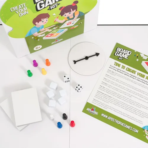 Vista 2 de Crea tu propio kit de juego de mesa, juego de bricolaje con tablero