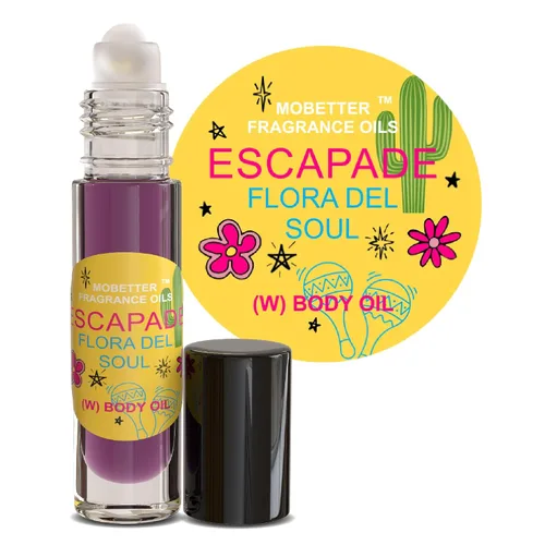 Vista 18 de MOBETTER FRAGRANCE OILS Escapade Blossom Time In Miami Mujeres Perfume Aceite Corporal