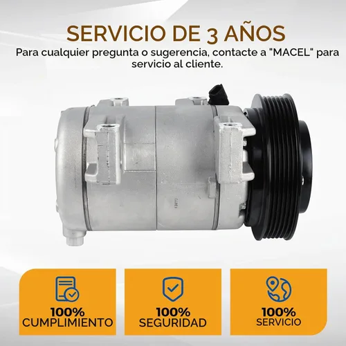 Vista 6 de PAROD CO11200C Aire acondicionado A/C Compresor Embrague con un enchufe