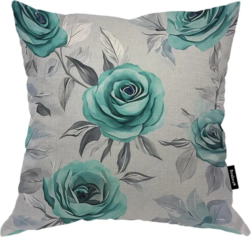 Vista 16 de Funda de Almohada Abstracta Smog para Sofá, Funda de Almohada Decorativa Caos Fractal Cosmos Rayas Curvadas de Algodón y Lino, Funda de Cojín