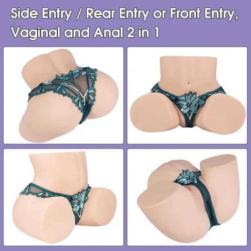 Vista 2 de TANTALY Muñeca sexual de 18.7 libras con 6 cuentas interiores grandes, culo apretado para estimulación intensa, masturbador masculino ultrasuave
