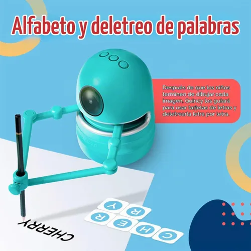 Vista 4 de Angie Fun Robot de dibujo educativo