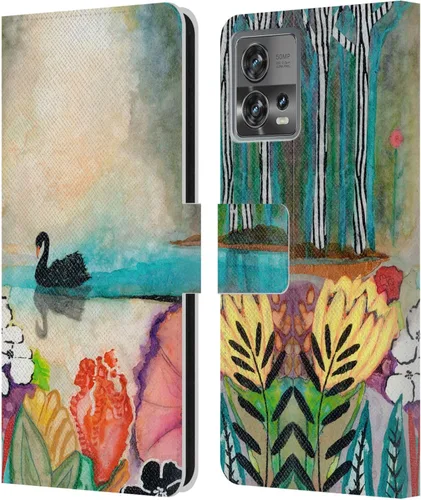 Vista 17 de Head Case Designs Officially Licensed Wyanne Half Light Nature 2 Leather Book Wallet Case Cover Compatible with Motorola Moto Edge 30 Fusion