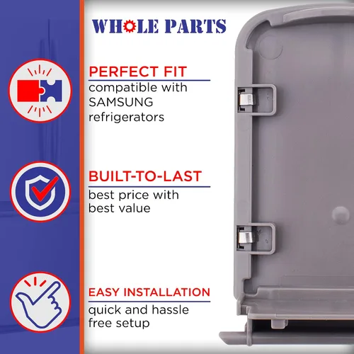 Vista 4 de Whole Parts - Conjunto de palanca para dispensador de refrigerador Whole Parts DA97-11867A, repuesto y compatible con algunos refrigeradores
