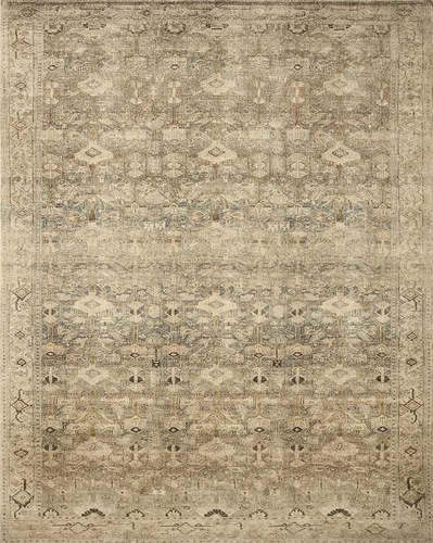 Vista 56 de Loloi Margot - Alfombra de área terracota/laguna de 7'-6" x 9'-6
